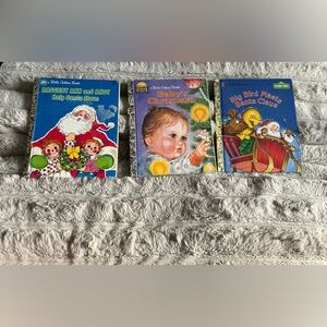 Bundle of 3 Christmas A Little Golden Books